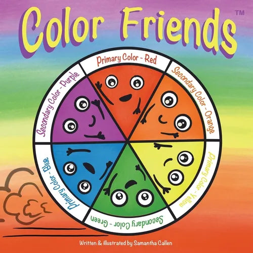 Color Friends: A color theory book for kids - Paperback