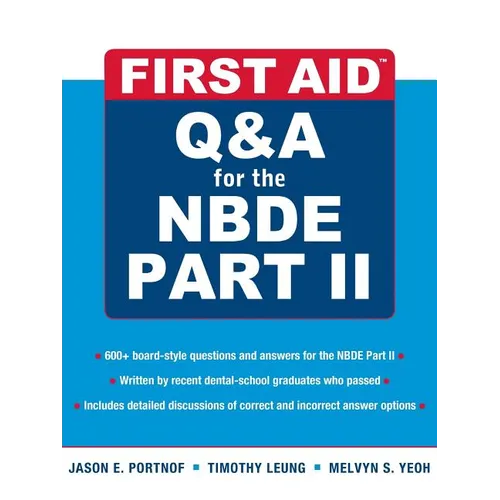 First Aid Q&A for the Nbde Part II - Paperback