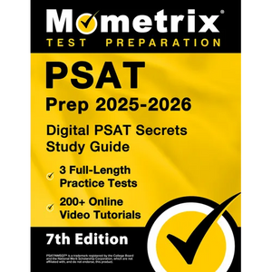 PSAT Prep 2025-2026 - 3 Full-Length Practice Tests, 200+ Online Video Tutorials, Digital PSAT Secrets Study Guide: [7th Edition] - Paperback