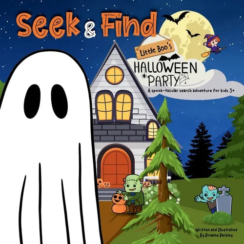 Seek & Find Halloween Party - Paperback