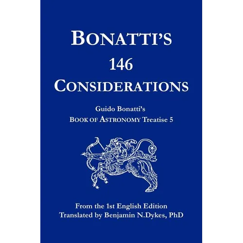 Bonatti's 146 Considerations - Paperback