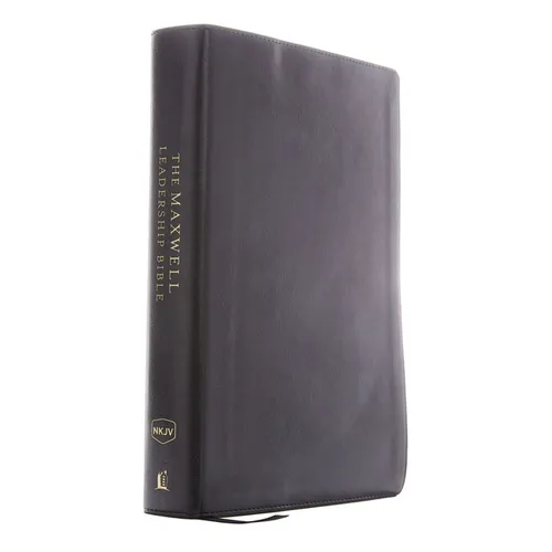 NKJV, Maxwell Leadership Bible, Third Edition, Imitation Leather, Black, Comfort Print - Imitation Leather