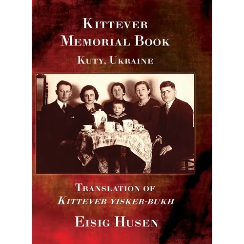 Kittever Memorial Book - Hardcover
