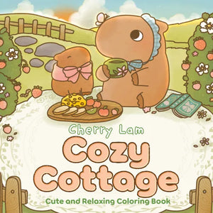 Cozy Cottage: Cute and Relaxing Coloring Book - Paperback