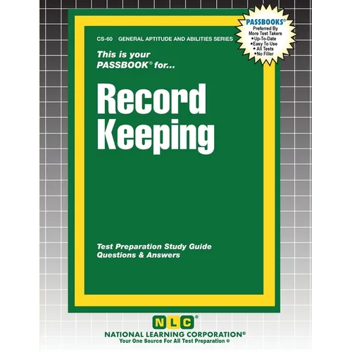 Record Keeping - Paperback