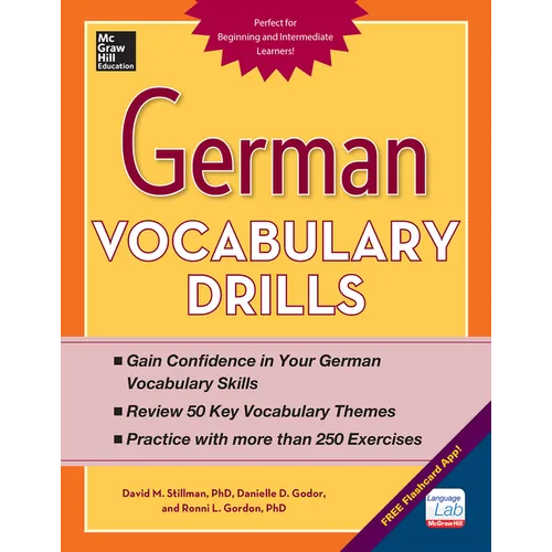 German Vocabulary Drills - Paperback