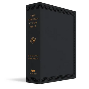 The Jeremiah Study Bible, Esv, Black Leatherluxe (Indexed): What It Says. What It Means. What It Means for You. - Leather