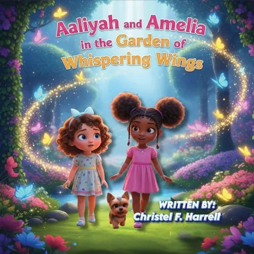 Aaliyah and Amelia in the Garden of Whispering Wings - Paperback