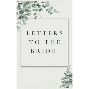 Letters to the Bride - Hardcover