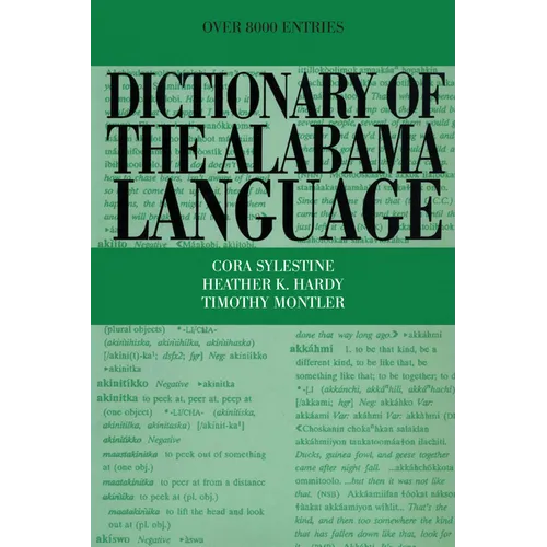 Dictionary of the Alabama Language - Paperback