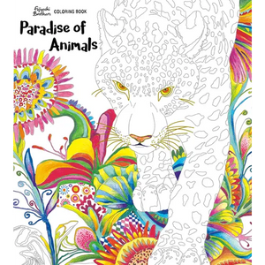 Paradise of Animals: Adult Coloring Book - Paperback