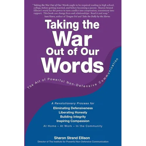 Taking the War Out of Our Words - Paperback
