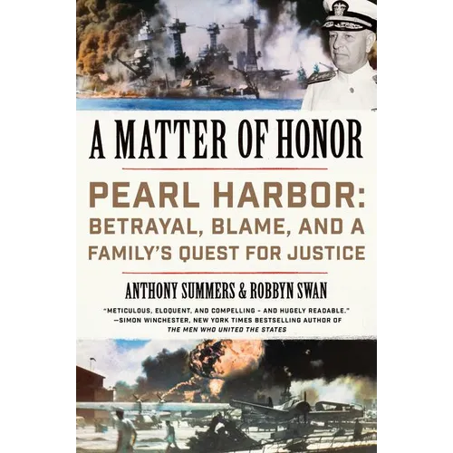 A Matter of Honor: Pearl Harbor: Betrayal, Blame, and a Family's Quest for Justice - Paperback