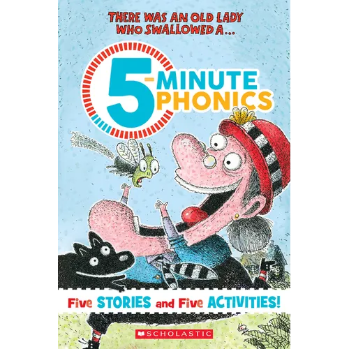 There Was an Old Lady: 5-Minute Phonics - Paperback