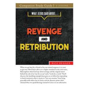 What Jesus Said About... Revenge and Retribution Study Guide - Paperback