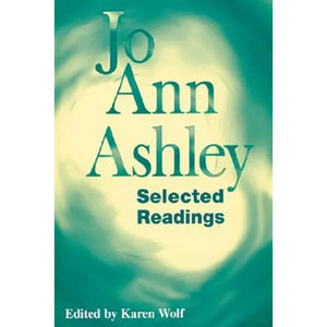 Jo Ann Ashley: Selected Readings - Paperback