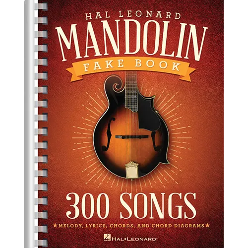 The Hal Leonard Mandolin Fake Book: 300 Songs - Paperback