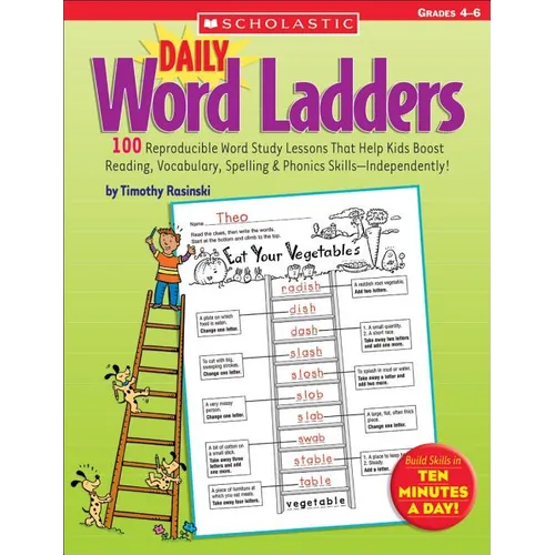 Daily Word Ladders: Grades 4-6 - Paperback
