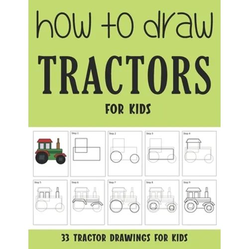How to Draw Tractor for Kids - Paperback
