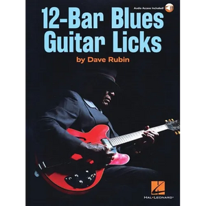 12-Bar Blues Guitar Licks: Book with Online Audio by Dave Rubin - Paperback