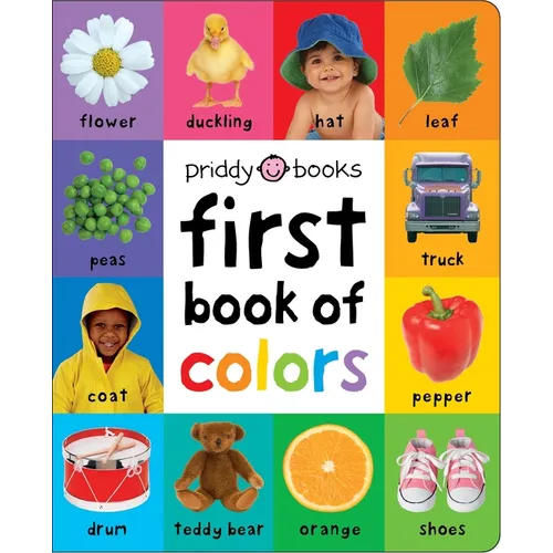 First 100 Book of Colors: A Padded Book--Perfect for Little Hands to Hold - Board Book