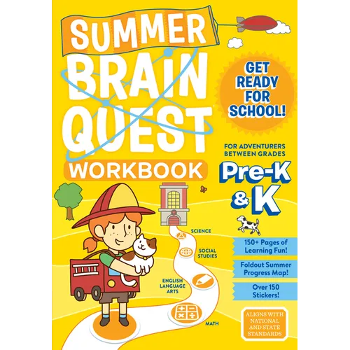 Summer Brain Quest: For Adventures Between Grades Pre-K & K - Paperback