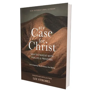 Niv, Case for Christ New Testament with Psalms and Proverbs, Pocket-Sized, Paperback, Comfort Print: Investigating the Evidence for Belief - Paperback
