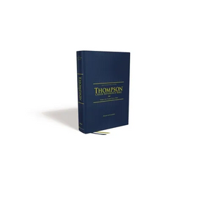 Niv, Thompson Chain-Reference Bible, Hardcover, Navy, Red Letter, Comfort Print - Hardcover