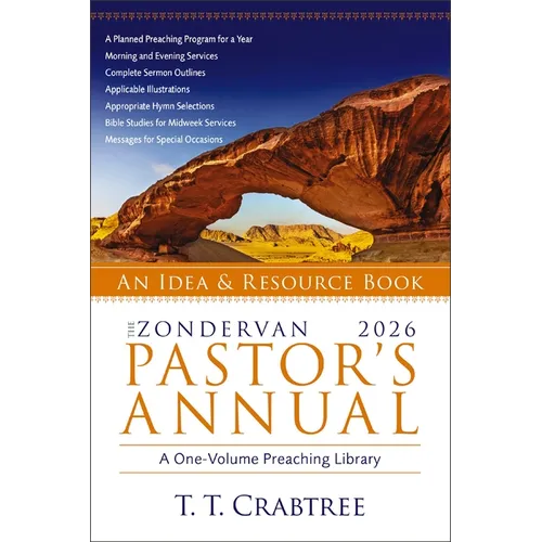 The Zondervan 2026 Pastor's Annual: An Idea and Resource Book - Paperback