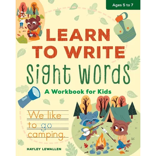 Learn to Write Sight Words: A Workbook for Kids - Paperback