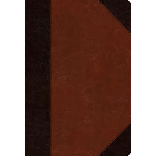ESV Student Study Bible (Trutone, Brown/Cordovan, Portfolio Design) - Imitation Leather