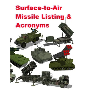 Surface‐to‐Air Missile Listing & Acronyms - Paperback