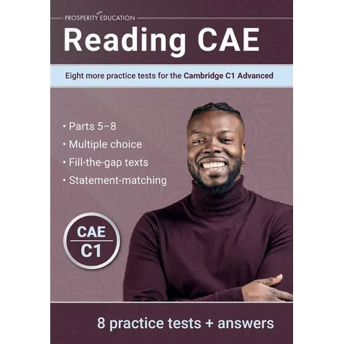 Reading CAE: Eight more practice tests for the Cambridge C1 Advanced - Paperback