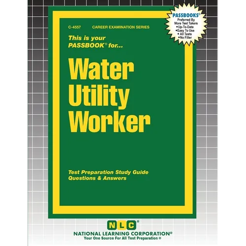 Water Utility Worker - Paperback