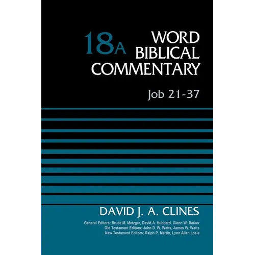 Job 21-37, Volume 18a: 18 - Hardcover