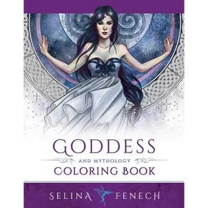 Goddess and Mythology Coloring Book - Paperback