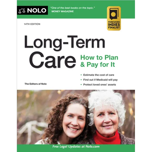 Long-Term Care: How to Plan & Pay for It - Paperback