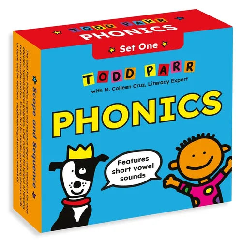 Todd Parr Phonics: Set One: Short Vowel Sounds (12 Books for New Readers) - Paperback