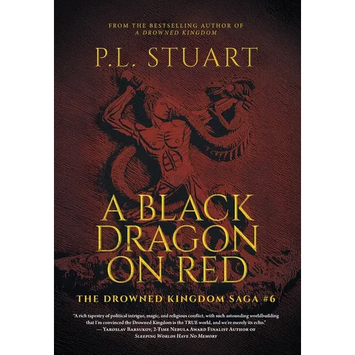 A Black Dragon on Red - Hardcover