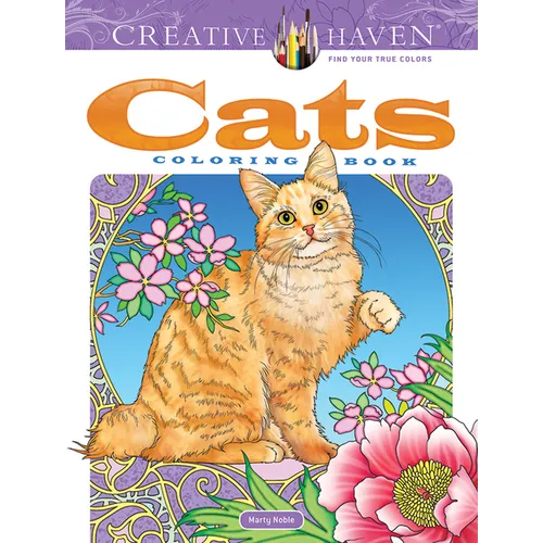 Creative Haven Cats Coloring Book - Paperback