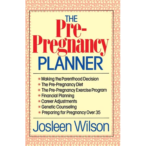 The Pre Pregnancy Planner - Paperback