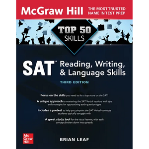 Top 50 SAT Reading, Writing, and Language Skills, Third Edition - Paperback