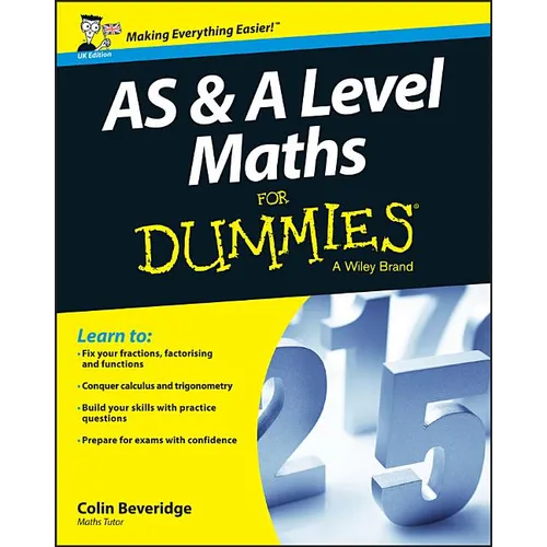 As and a Level Maths for Dummies - Paperback