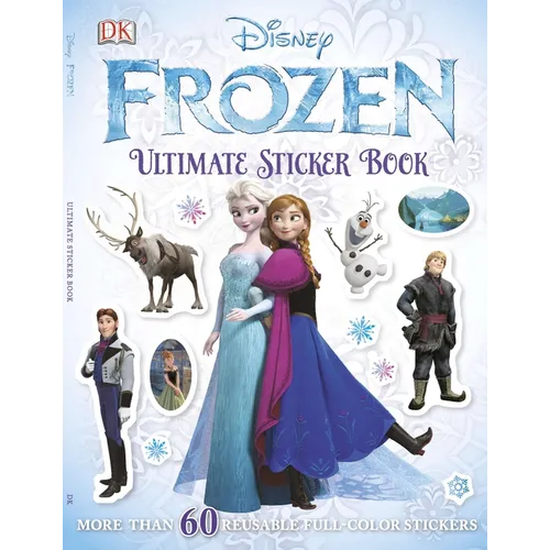 Ultimate Sticker Book: Frozen: More Than 60 Reusable Full-Color Stickers - Paperback