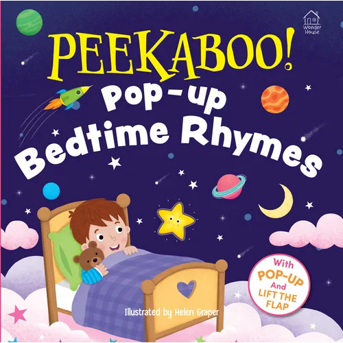 Peekaboo! Pop-Up Bedtime Rhymes - Paperback
