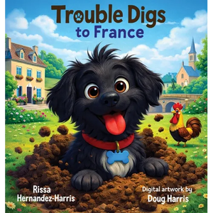 Trouble Digs to France - Hardcover