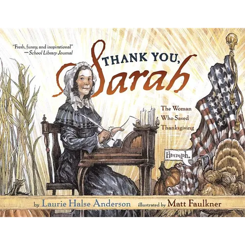Thank You, Sarah: The Woman Who Saved Thanksgiving - Paperback