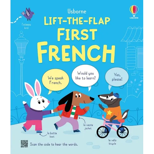 Lift-The-Flap First French - Board Book