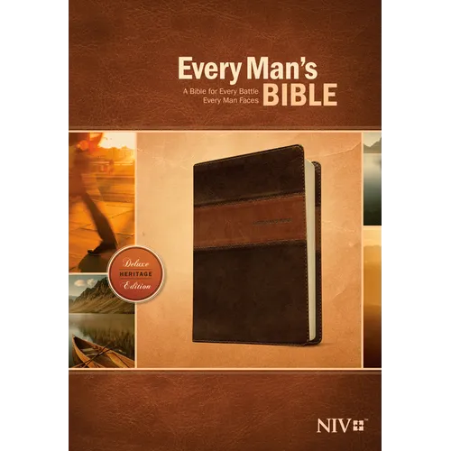Every Man's Bible-NIV-Deluxe Heritage - Imitation Leather