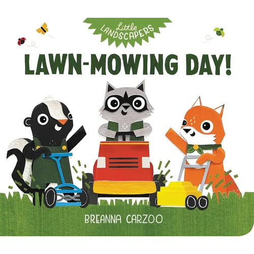 Lawn-Mowing Day! - Board Book